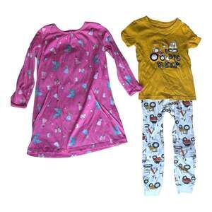 4T Toddler Pajama Bundle — 2 Sets (Carter’s + Old Navy)